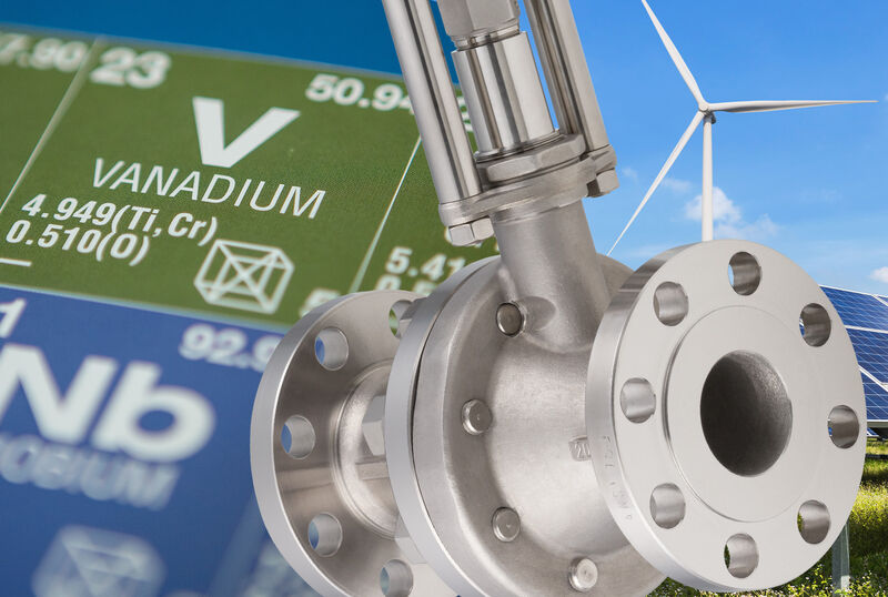 ventil, vanadium
